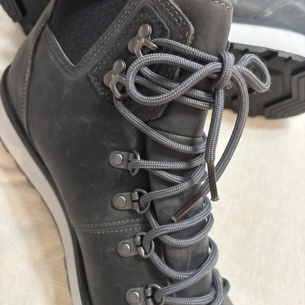 Forsake Davos High Gunmetal Grey Men's Waterproof Premium Leather‎ Boot Size 10